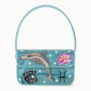 TOMMY ZODIAC BEADED BAG PISCES